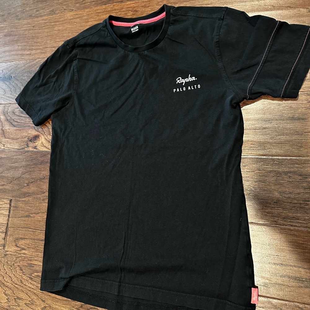 Rapha Palo Alto Black Men's Shirt Medium